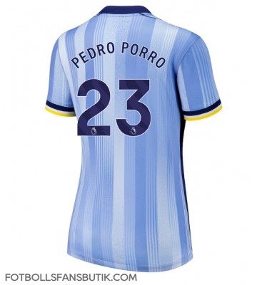 Tottenham Hotspur Pedro Porro #23 Replika Bortatröja Damer 2024-25 Kortärmad